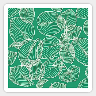 Mint Hosta la Vista Sticker